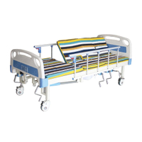 HA03 Multi-Function Adjustable Manual ABS Hospital Patient Nursing Bed