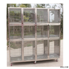 WTC-08 high quality Veterinary Animal Cages Stainless steel pet-showing cage
