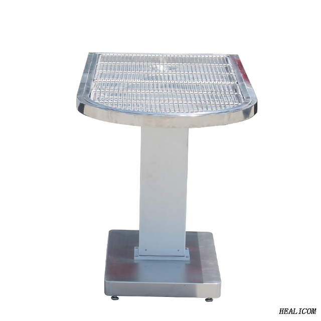 WT-20 Stainless Steel Easy Disassembled Electric Foot Control Customized Multifunctional Electric-lifting Disposal Table