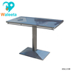 304 Pet Stainless Steel WT-24 Adjustment Foot Equipped Binding Bracket Customized Rugged Clean Veterinary Operation Table