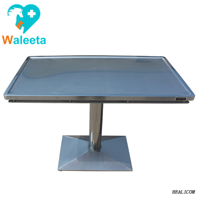 304 Pet Stainless Steel WT-24 Adjustment Foot Equipped Binding Bracket Customized Rugged Clean Veterinary Operation Table