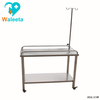 Hot Sale WT-35 304 Stainless Steel Mobile Adjusting Foot Simple Pet Infusion Table