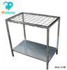 WT-44 Animal Cilnic Veterinary Equipment 304 Stainless Steel Mobile Customized Pet Binding Shelf