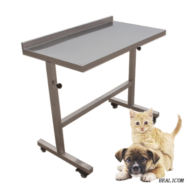Popular lifting surgical exam operation WT-40 Stainless Steel table for veterinary