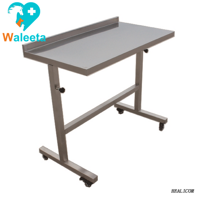 Popular lifting surgical exam operation WT-40 Stainless Steel table for veterinary