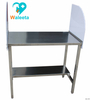 Cheap Price Stainless steel acrylic baffle Veterinary equipment WT-36 pet infusion stand table for animal