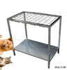 WT-44 Animal Cilnic Veterinary Equipment 304 Stainless Steel Mobile Customized Pet Binding Shelf
