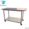 WT-33 Stainless Steel Acrylic Surface Silent Mobile Easy Control Veterinary Clinic Pet Stretcher