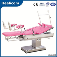 Medical Surgical Electric Hydraulic Obstetric Delivery Bed Operation Gynaecology Table with Low Price