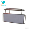 WT-33 Stainless Steel Acrylic Surface Silent Mobile Easy Control Veterinary Clinic Pet Stretcher