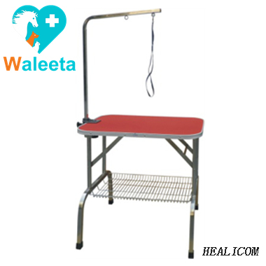 WT-52 75*45*75cm Stainless Steel Customize Solid Wood Panels Pet Grooming Table