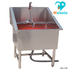 Best Price WT-10 Stainless Steel Non-Rusty Good Leakproofness Multi Function Pet Grooming Shop Bath Tub