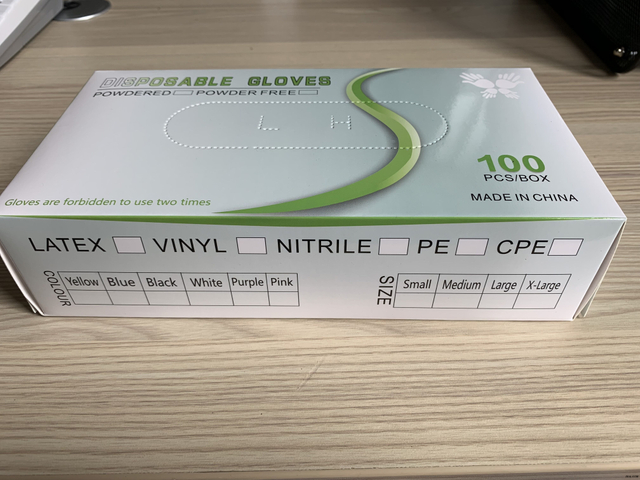 Medical Disposable latex examination glove